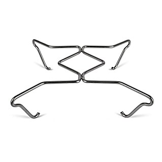 Petromax Topfuntersetzer Pfannenkreuz (Edelstahl, Silber)