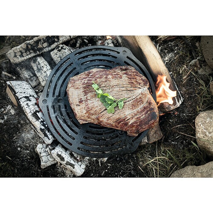 Petromax Grillrost zum Stapeln aus Gusseisen (Durchmesser: 30 cm, Gusseisen) | BAUHAUS