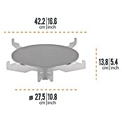 Petromax Grillplatte für Raketenofen (Durchmesser: 27,5 cm, Passend für: Petromax Raketenofen) | BAUHAUS