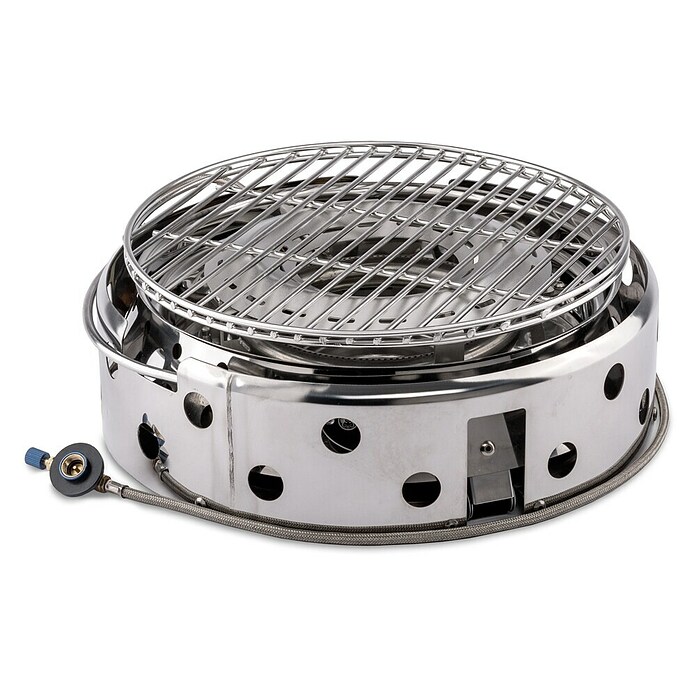 Petromax Gasgrill Atago (Durchmesser Grillfläche: 28 cm, Edelstahl) | BAUHAUS