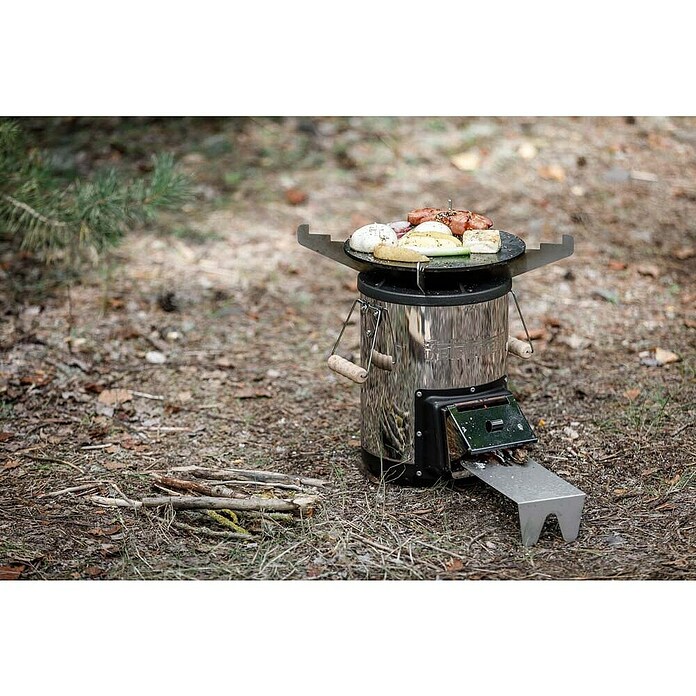 Petromax Grillplatte für Raketenofen (Durchmesser: 27,5 cm, Passend für: Petromax Raketenofen) | BAUHAUS