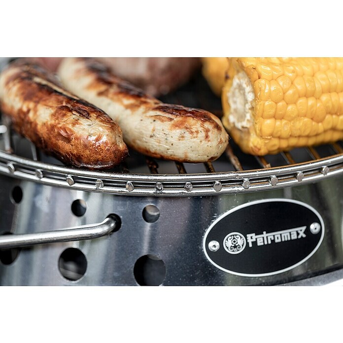 Petromax Gasgrill Atago (Durchmesser Grillfläche: 28 cm, Edelstahl) | BAUHAUS
