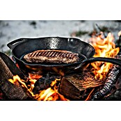 Petromax Grillpfanne GP30 mit Stiel (Durchmesser: 30 cm, Höhe: 4,8 cm, Gusseisen) | BAUHAUS
