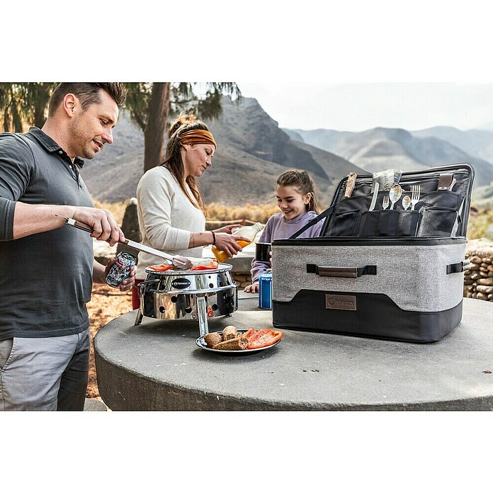 Petromax Gasgrill Atago (Durchmesser Grillfläche: 28 cm, Edelstahl) | BAUHAUS