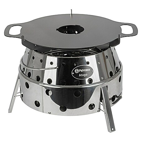 Petromax Grillplatte Atago (Durchmesser: 38,3 cm, Stahl)