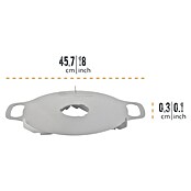 Petromax Grillplatte Atago (Durchmesser: 38,3 cm, Stahl) | BAUHAUS