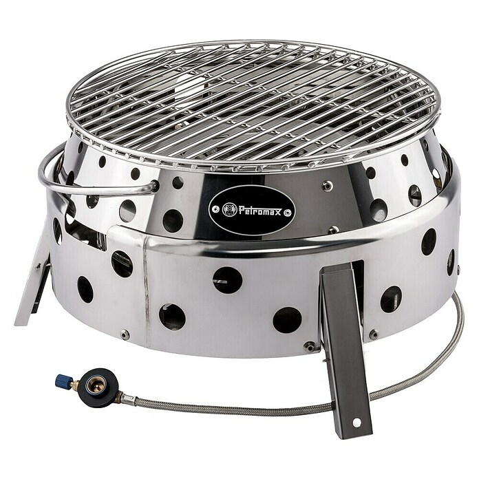 Petromax Gasgrill Atago (Durchmesser Grillfläche: 28 cm, Edelstahl) | BAUHAUS