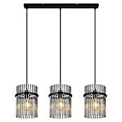 Globo Gorley LED-Pendelleuchte (60 W, L x B x H: 80 x 20 x 140 cm, Rauch, Schwarz matt) | BAUHAUS