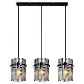 Globo Gorley LED-Pendelleuchte (60 W, L x B x H: 80 x 20 x 140 cm, Rauch, Schwarz matt) | BAUHAUS