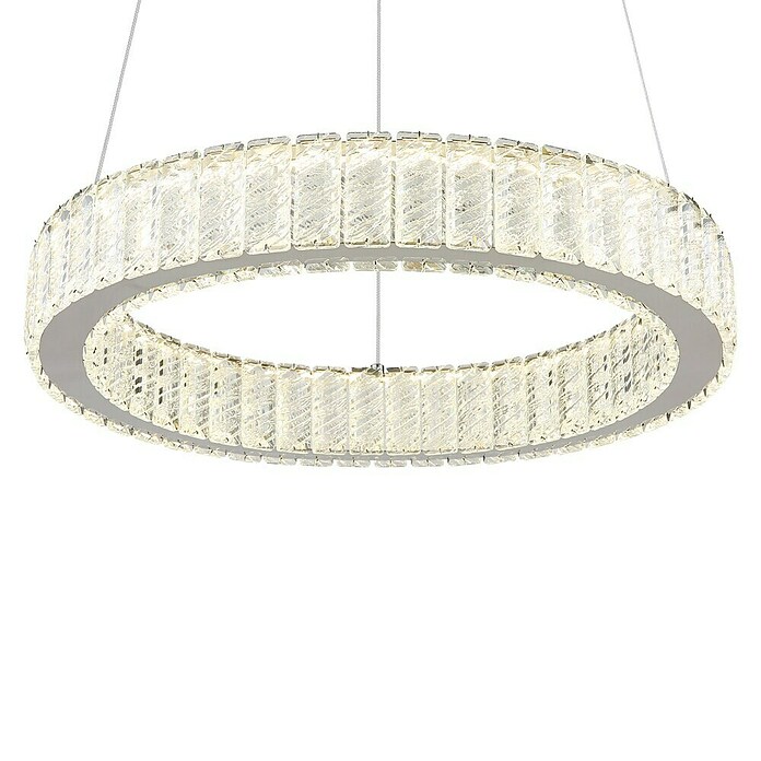 Globo Mucky LED viseća svjetiljka  (50 W, Ø x V: 50 x 120 cm, Srebrna) | BAUHAUS