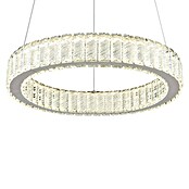 Globo Mucky LED viseća svjetiljka  (50 W, Ø x V: 50 x 120 cm, Srebrna) | BAUHAUS