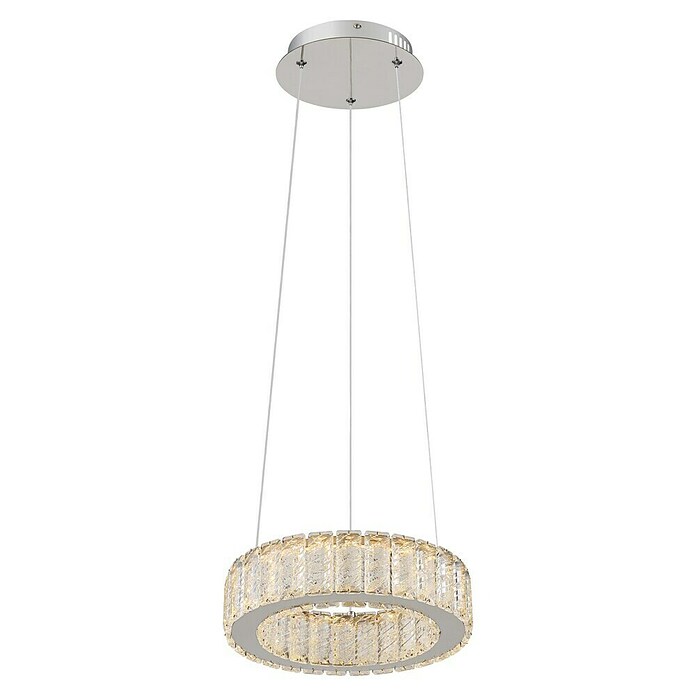 Globo Mucky LED viseća svjetiljka  (30 W, Ø x V: 30 x 120 cm, Srebrna) | BAUHAUS
