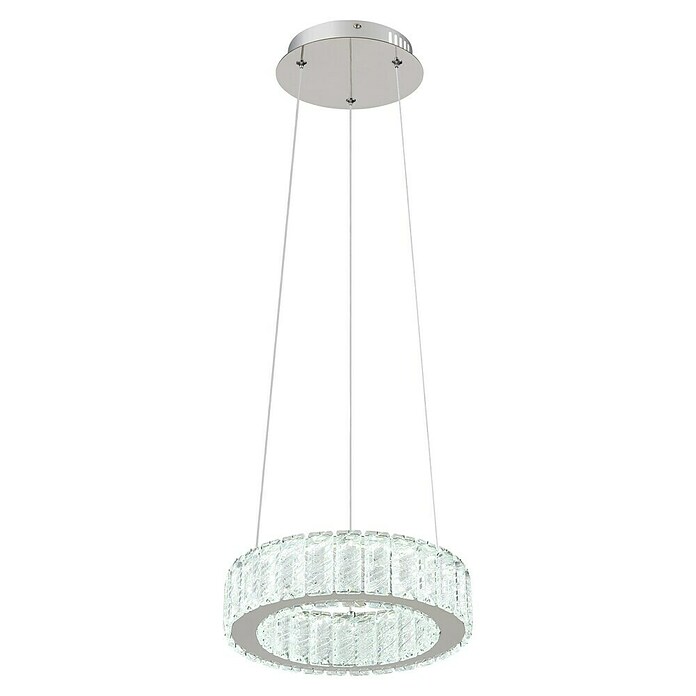 Globo Mucky LED viseća svjetiljka  (30 W, Ø x V: 30 x 120 cm, Srebrna) | BAUHAUS