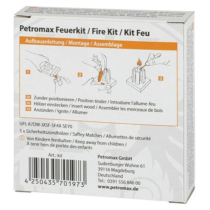Petromax Anzünder Feuerkit (Holz) | BAUHAUS