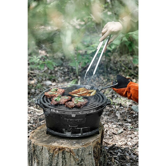Petromax Grillzange / Kohlezange (Länge: 41 cm, Edelstahl) | BAUHAUS