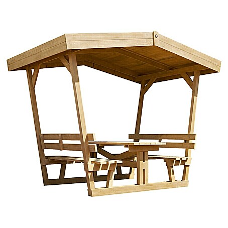 Weka Picknicktisch Bavaria (Grundfläche: 6,1 m², Kiefer)