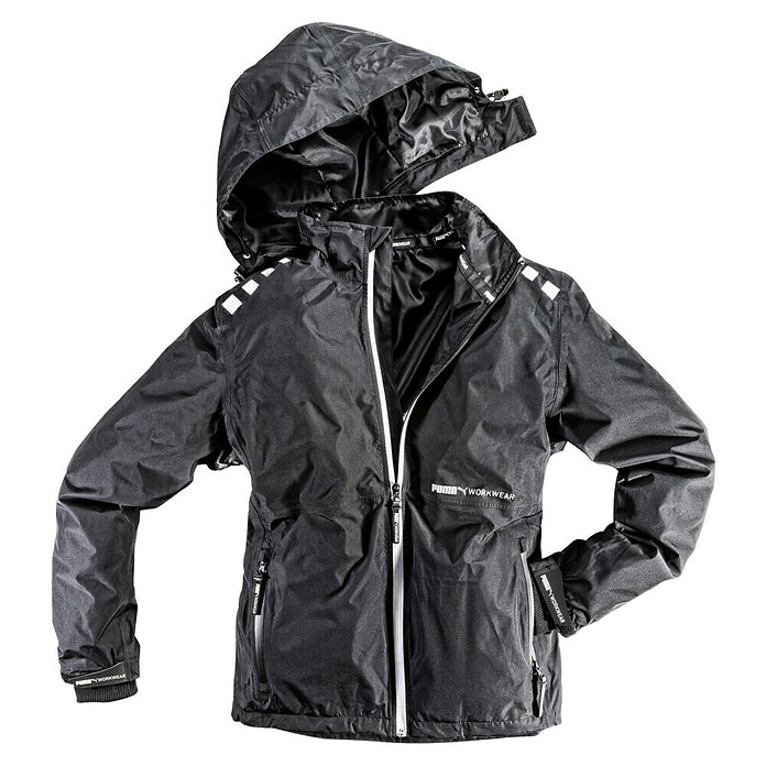 Puma Workwear Regenjacke Champ (Carbon, Internationale Größe: XXL, Polyester) | BAUHAUS