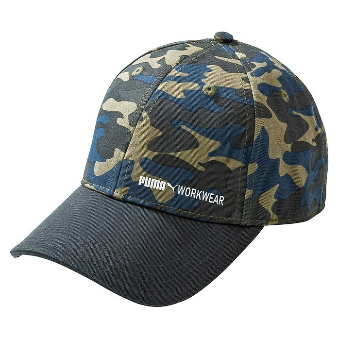 Puma Workwear Baseballkappe Champ (Grau/Braun/Blau, Einheitsgröße) | BAUHAUS