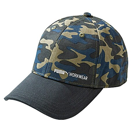 Puma Workwear Baseballkappe Champ (Grau/Braun/Blau, Einheitsgröße)