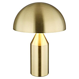 Globo Lámpara de sobremesa redonda Atoma (40 W, Ø x Al: 30 x 39 cm, Oro)