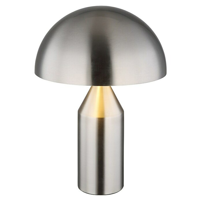Globo Lámpara de sobremesa redonda Atoma (40 W, Ø x Al: 30 x 39 cm, Plata) | BAUHAUS