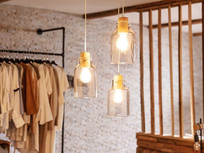 Lampen im Urban Rustic Wohnstil