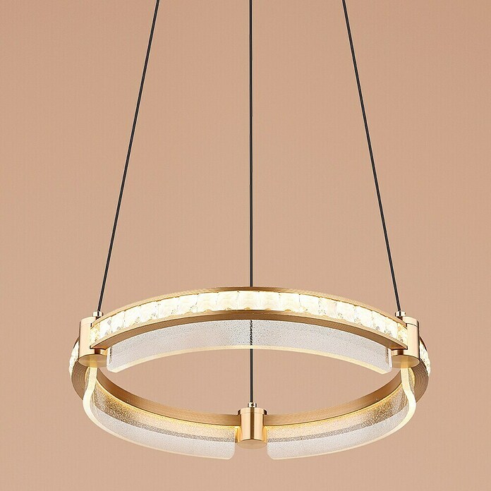 Globo Blondie Viseća LED svjetiljka  (36 W, 40 x 120 cm, Zlatna, Raznobojno) | BAUHAUS