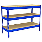 Simonrack Simonwork Werkbank Basic 3 (L x B x H: 75 x 120 x 90 cm, Traglast: 400 kg, Blau) | BAUHAUS