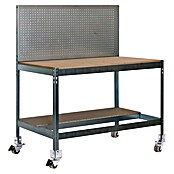 Simonrack Simonwork Banco de trabajo BT2 Box Mobile (L x An: 61 x 151 cm, Altura de trabajo: 152 cm, Carga soportada: 120 kg, Galvanizado) | BAUHAUS