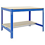 Simonrack Simonwork Werkbank BT0 1200 (L x B x H: 61 x 121 x 84,2 cm, Traglast: 850 kg, Blau) | BAUHAUS