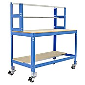 Simonrack Simonwork Werkbank (L x H: 76 x 144,5 cm, Breite: 151 cm, Traglast: 280 kg, Blau)