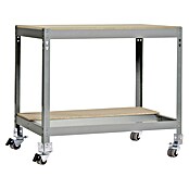 Simonrack Simonwork Werkbank (L x H: 76 x 95 cm, Breite: 90 cm, Traglast: 280 kg, Grau)
