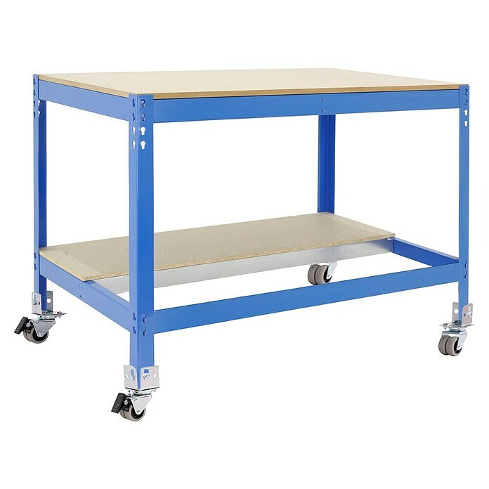 Simonrack Simonwork Werkbank (L x H: 76 x 95 cm, Breite: 120 cm, Traglast: 280 kg, Blau)