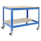 Simonrack Simonwork Werkbank (L x H: 76 x 95 cm, Breite: 120 cm, Traglast: 280 kg, Blau)