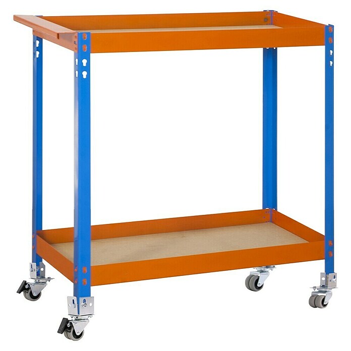 Simonrack Simonwork Werkstattrollwagen (L x B x H: 40 x 90 x 103 cm, Metall, Blau)