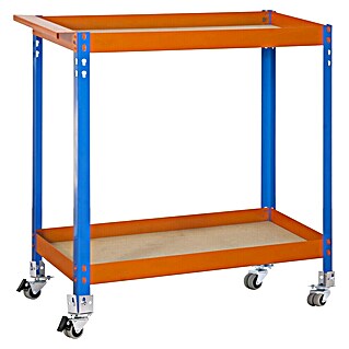 Simonrack Simonwork Werkstattrollwagen Wagon (Metall, Blau)