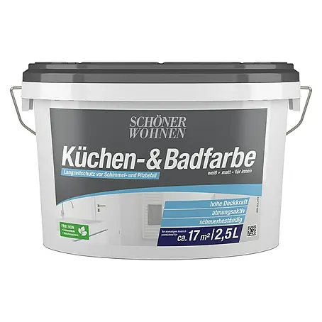 SCHÖNER WOHNEN-Farbe  Bad- & Küchenfarbe