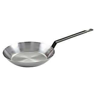 Pfanne (Durchmesser: 20 cm, Stahl, Poliert, Mit Stiel)
