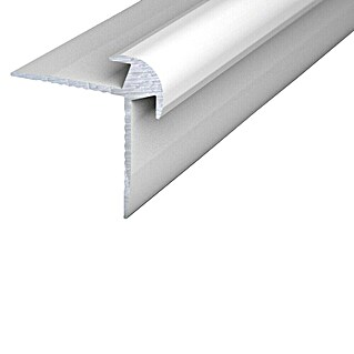 LOGOCLIC Außeneckprofil (Länge: 265 cm, Silber)