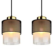 Globo Lámpara colgante Olga (60 W, L x An x Al: 91 x 16 x 120 cm, Negro, Negro) | BAUHAUS