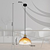 Globo Salvy Visilica  (60 W, Ø x V: 25 x 120 cm, Jantar, Crna) | BAUHAUS