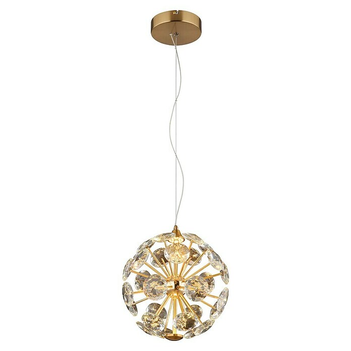 Globo Virina LED viseća svjetiljka  (16 W, Ø x V: 28 x 150 cm, Zlatna) | BAUHAUS