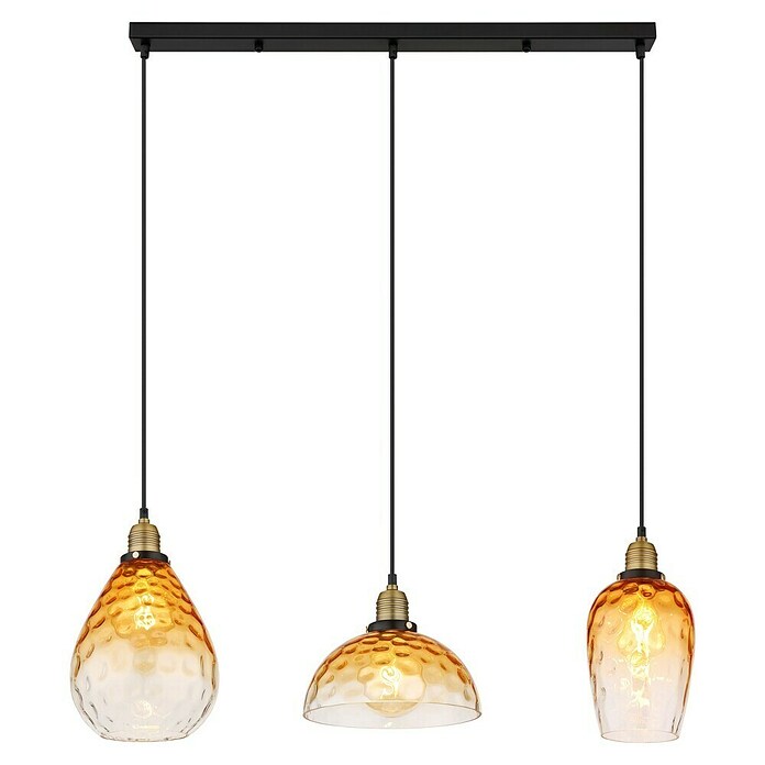 Globo Salvy Visilica  (60 W, D x Š x V: 91 x 25 x 120 cm, Jantar, Crna) | BAUHAUS