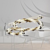 Globo Karilion LED stropna svjetiljka  (50 W, Ø x V: 60 x 24 cm, Topla bijela) | BAUHAUS
