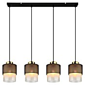 Globo Lámpara colgante Olga (60 W, L x An x Al: 91 x 16 x 120 cm, Negro, Negro) | BAUHAUS