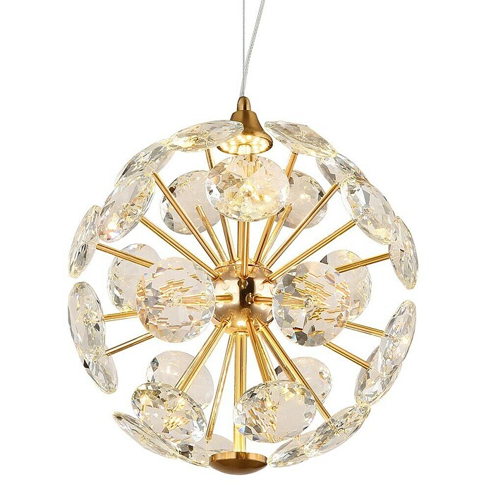 Globo Virina LED viseća svjetiljka  (16 W, Ø x V: 28 x 150 cm, Zlatna) | BAUHAUS
