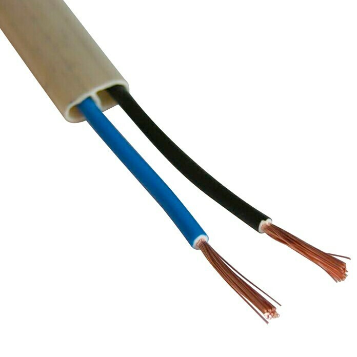 Eurobric 2000 Cable plano a metros (1,5 mm², Número de cables: 2