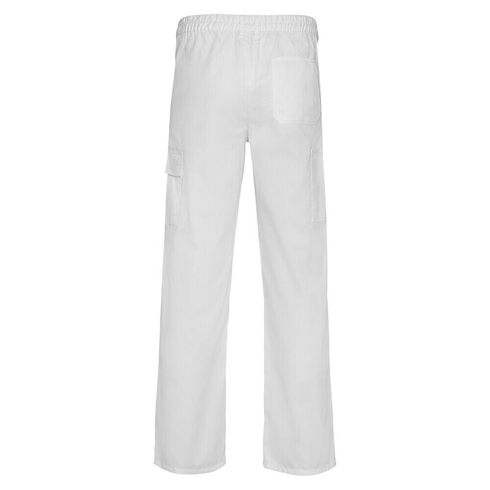 Pantalones profesionales para pintor (42, Blanco, 80% poliéster / 20% algodón) | BAUHAUS