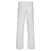 Pantalones profesionales para pintor (42, Blanco, 80% poliéster / 20% algodón) | BAUHAUS