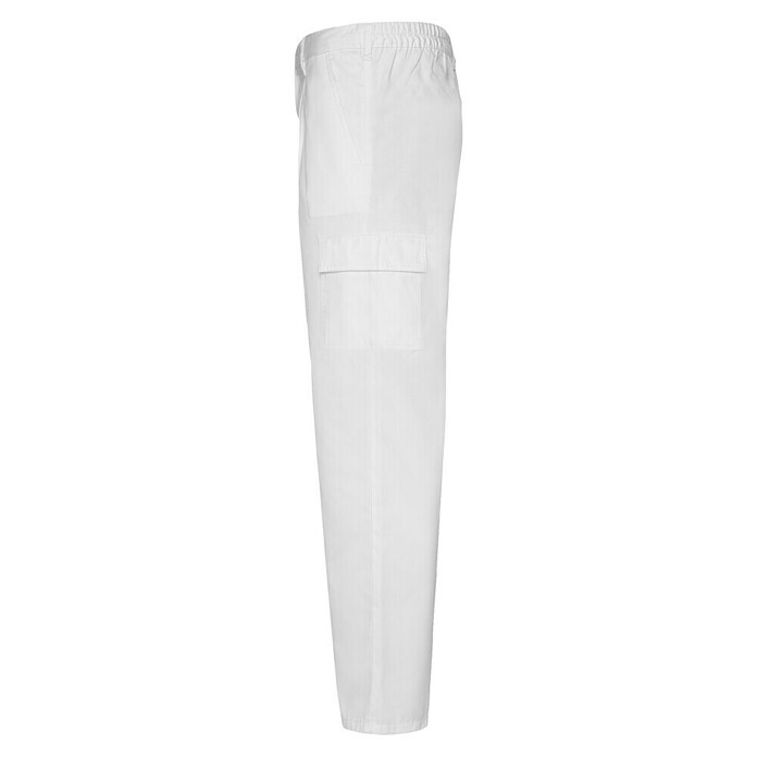 Pantalones profesionales para pintor (42, Blanco, 80% poliéster / 20% algodón) | BAUHAUS